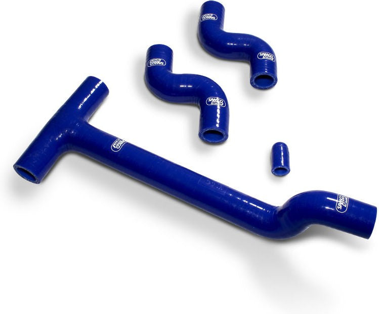サムコスポーツ / Samco Sport Beta 350 RR (4T) 2020 - 2021 4 ピース サーモスタットバイパス シリコンラジエーター クーラントホースキット | BET-17-BU