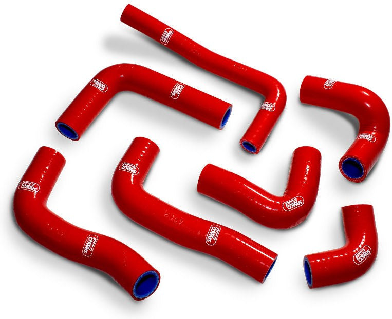 サムコスポーツ / Samco Sport Beta 350 RR EFI 2014 - 2017 7 ピース OEM リプレイスメント シリコンラジエーター クーラントホースキット | BET-9-RD