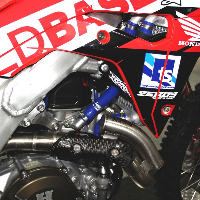 サムコスポーツ / Samco Sport Honda CRF 450 R 2017 - 2020 4 ピース シリコンラジエーター クーラントホースキット | HON-109-BU