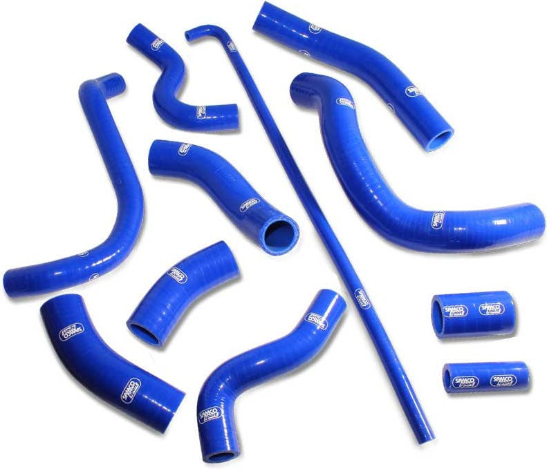 サムコスポーツ / Samco Sport Honda CBR 1000 RR Fireblade / SP / SP2 2012 - 2019 11 ピース OEM リプレイスメント シリコンラジエーター クーラントホースキット | HON-110-BU