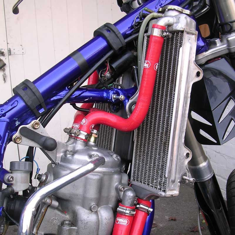 サムコスポーツ / Samco Sport Honda CR 500 R 1989 - 2001 6 ピース シリコンラジエーター クーラントホースキット | HON-18-RD