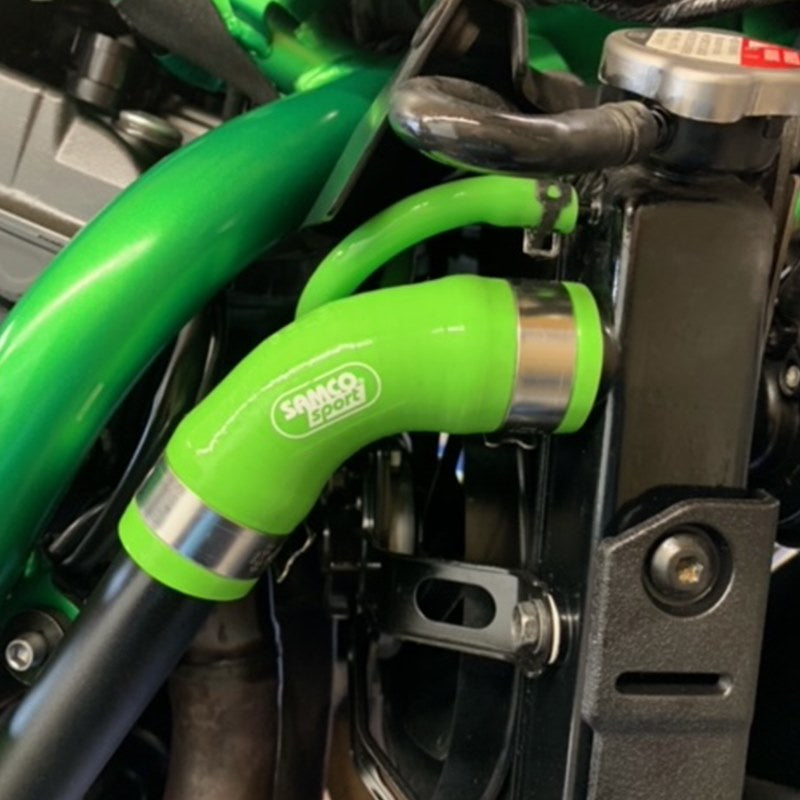 Samco Sport / サムコスポーツ シリコンラジエータークーラントホースキット Kawasaki ZH2 2022 - 2024 10 ピース | KAW-102