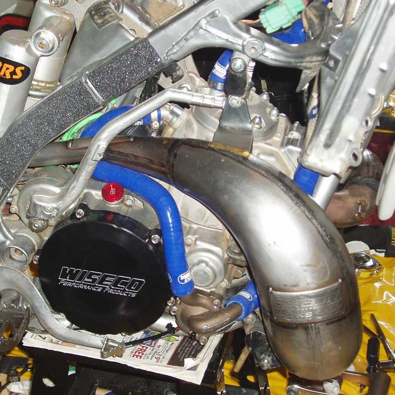 サムコスポーツ / Samco Sport Kawasaki KX 250 M1 / M2 2003 - 2004 5 ピース シリコンラジエーター クーラントホースキット | KAW-16-BU