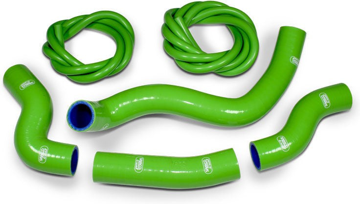 サムコスポーツ / Samco Sport Kawasaki Z 750 / 750 R 2007 - 2012 6 ピース シリコンラジエーター クーラントホースキット | KAW-48-GN