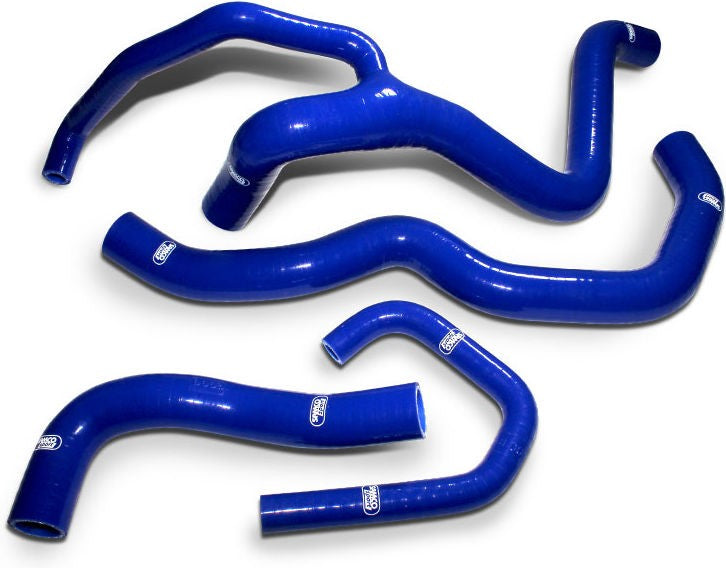 サムコスポーツ / Samco Sport Kawasaki ZX 6R 2009 - 2021 4 ピース Y-ピース Race Design シリコンラジエーター クーラントホースキット | KAW-64-BU