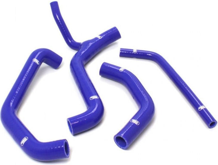 サムコスポーツ / Samco Sport Kawasaki ZX 10R 2011 - 2015 4 ピース Y-ピース Race Design シリコンラジエーター クーラントホースキット | KAW-67-BU