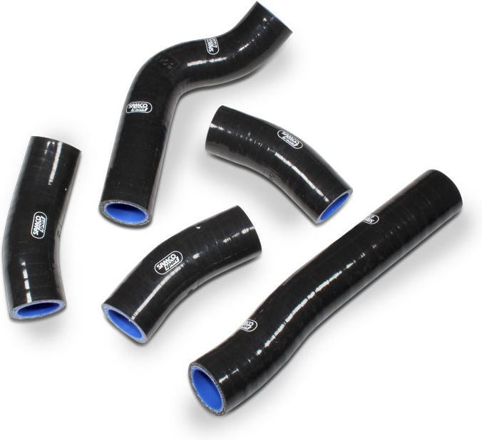 サムコスポーツ / Samco Sport Kawasaki GPZ900R (All Years) 5 ピース シリコンラジエーター クーラントホースキット | KAW-77-BK