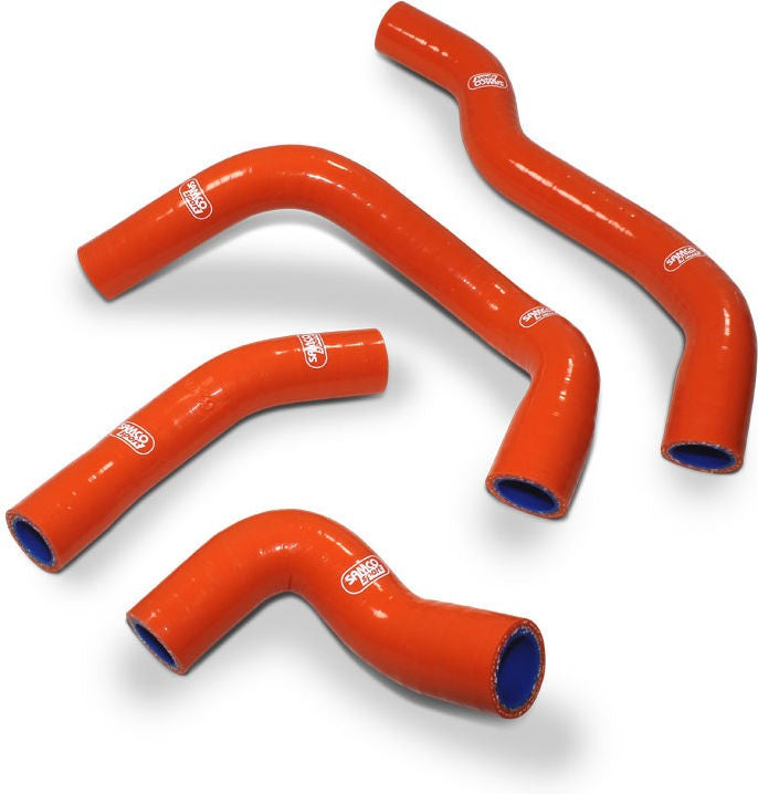 サムコスポーツ / Samco Sport KTM 390 アドベンチャー 2020 - 2021 4 ピース シリコンラジエーター クーラントホースキット | KTM-124-OR