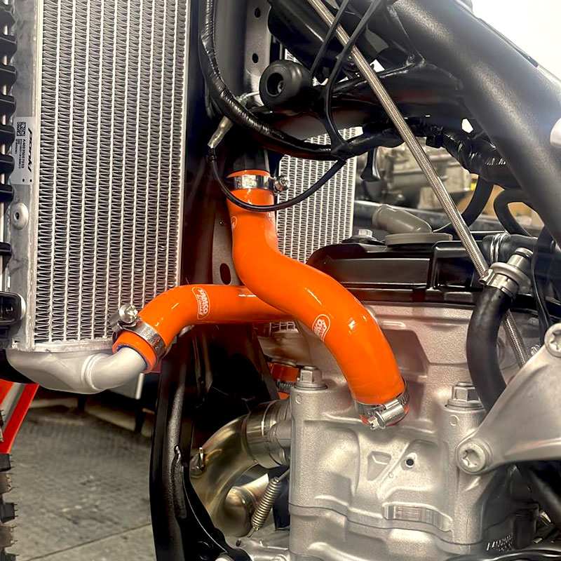 Samco Sport / サムコスポーツ シリコンラジエータークーラントホースキット GAS GAS EC 250 F 2024 - 2025 3ピース | KTM-129