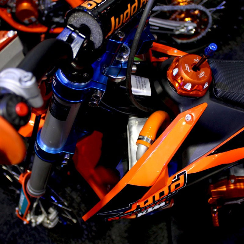 サムコスポーツ / Samco Sport Gas Gas MC 50 2021 3 ピース シリコンラジエーター クーラントホースキット | KTM-45-BU