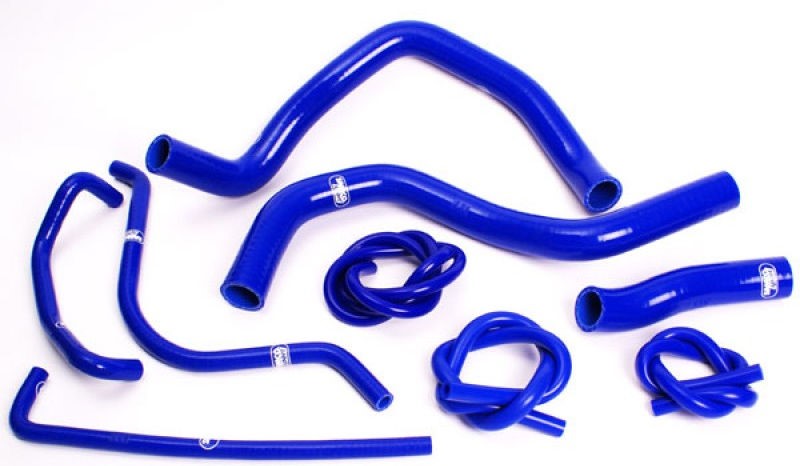 サムコスポーツ / Samco Sport Suzuki GSX-R 600 K1 / K2 / K3 2000 - 2003 9 ピース シリコンラジエーター クーラントホースキット | SUZ-1-BU