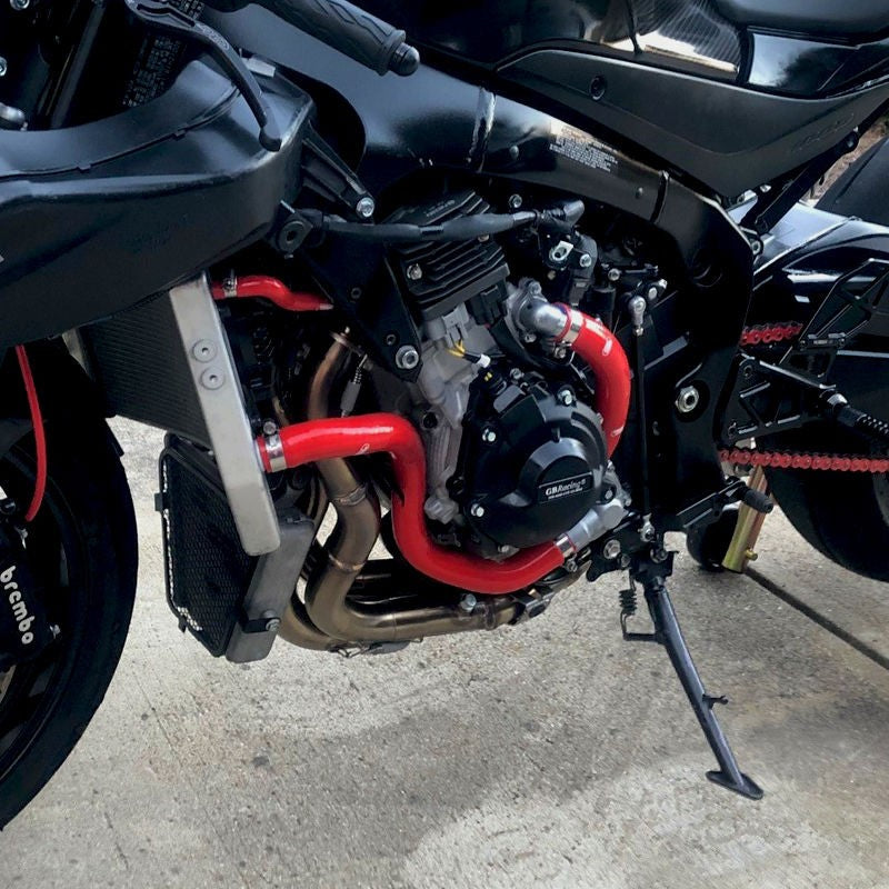 サムコスポーツ / Samco Sport Suzuki GSX-R 1000 2017 - 2021 4 ピース シリコンラジエーター クーラントホースキット | SUZ-61-BU