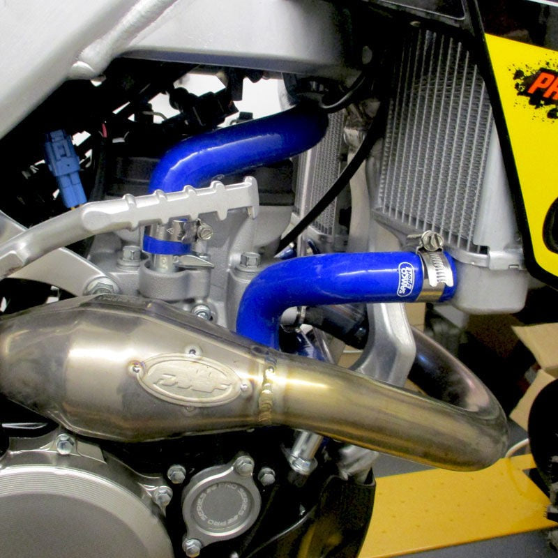 サムコスポーツ / Samco Sport Suzuki RMZ 250 2019-2020 4 ピース ラジエーターホースキット | SUZ-71-BU