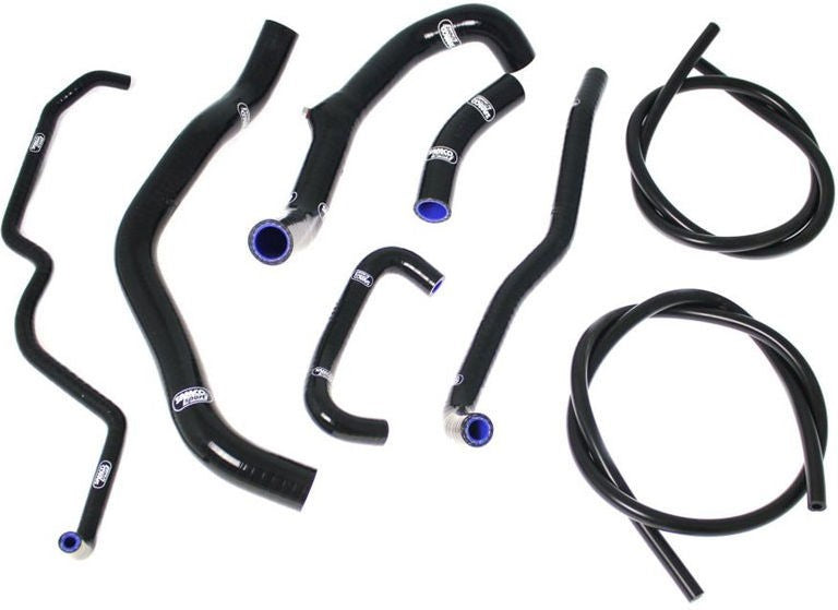 サムコスポーツ / Samco Sport Triumph Street Triple 675 / 675R 2008 - 2012 8 ピース シリコンラジエーター クーラントホースキット | TRI-6-BK