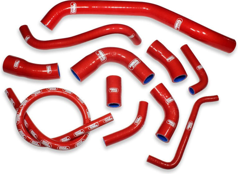 サムコスポーツ / Samco Sport Yamaha YZF R1 1998 - 2001 11 ピース シリコンラジエーター クーラントホースキット | YAM-3-RD