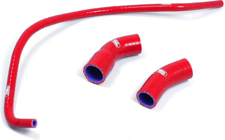 サムコスポーツ / Samco Sport Yamaha FZ 10 2016 - 2017 3 ピース シリコンラジエーター クーラントホースキット | YAM-70-RD