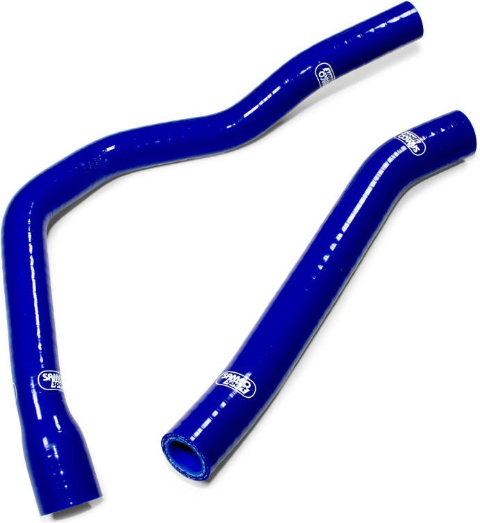 サムコスポーツ / Samco Sport Yamaha YZ 85 2019-2021 2 ピース シリコンラジエーター クーラントホースキット | YAM-90-BU