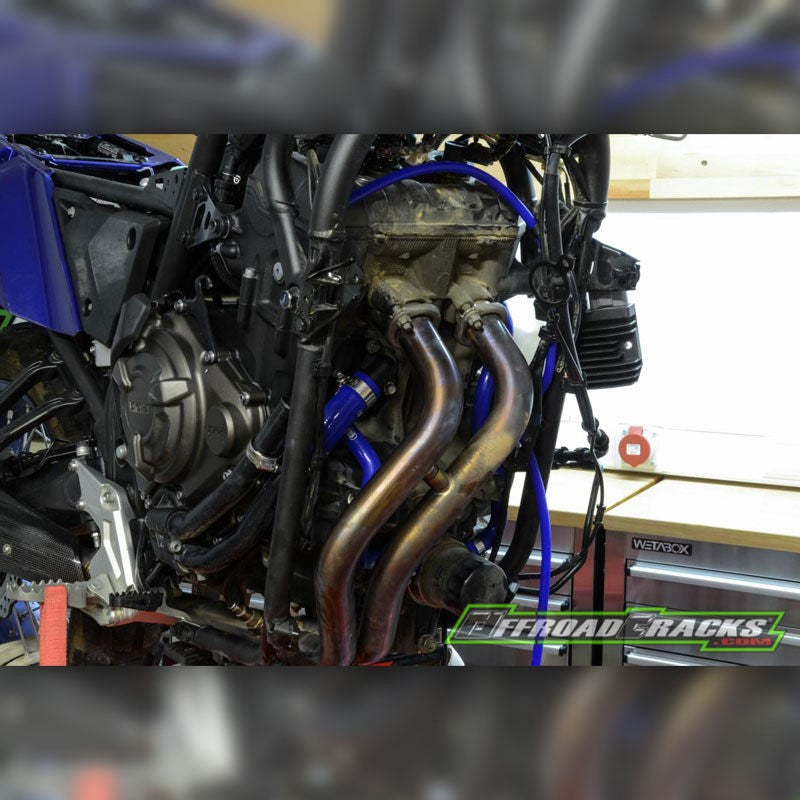 サムコスポーツ / Samco Sport Yamaha Tenere 700 2019 - 2021 7 ピース シリコンラジエーター クーラントホースキット | YAM-94-BU