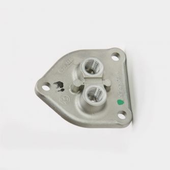 Siebenrock Oilfilter Cover With Two Connecting Ports For Oilcooler For BMW R2V Boxer Models | 1142511