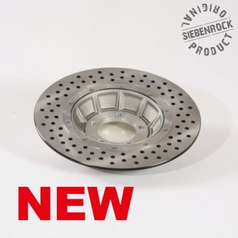 Siebenrock Brake Disc 2-2 Perforation For BMW R2V /7 Models Second Series From 1977-1985 Front And Rear And R 65Ls /6 Model With Disc Brake. | 3411566