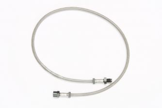 Siebenrock Brake Line Stainless Steel Black For BMW R 65/ 80 Monolever Up To 6/88 With Low Handle Bar | 3432181