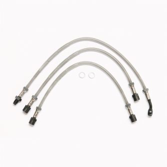 Siebenrock Brake Line Stainless Steel For BMW R2V R45 R65 Up To 9/1980 With High Handlebars And Double Disc Three-Piece | 3432910