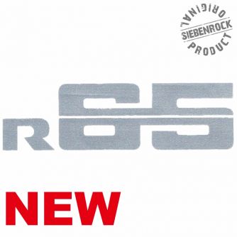 Siebenrock Sticker ''R 65'' For Battery Cover Silver. | 5114025