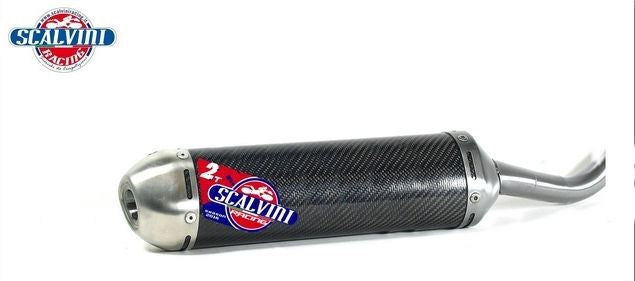 Scalvini / スカルビーニ サイレンサー ツーストロークエンジン (カーボンボディ INOXエンドキャップ) | 002.154333