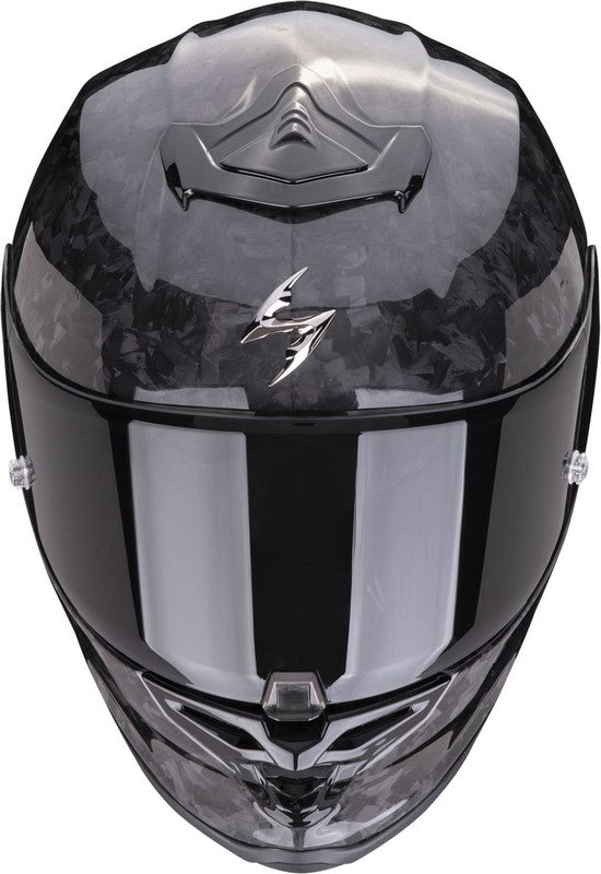 Scorpion Full Face Helmet Exo R1 Evo Carbon Air Onyx Black | 110-429-03