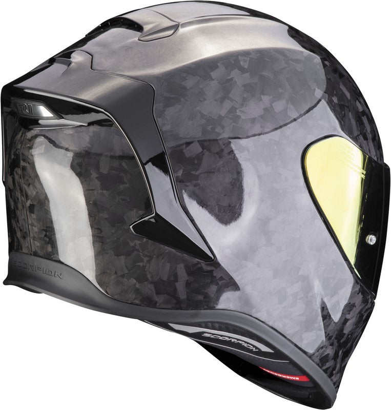 Scorpion Full Face Helmet Exo R1 Evo Carbon Air Onyx Black | 110-429-03