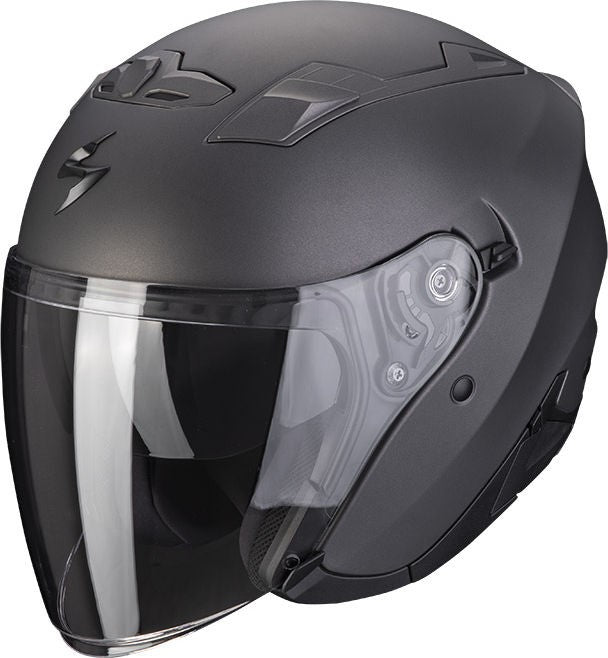 Scorpion / スコーピオン Exo フルフェイスヘルメット 230 ソリッドブラックマット S | 23-100-10