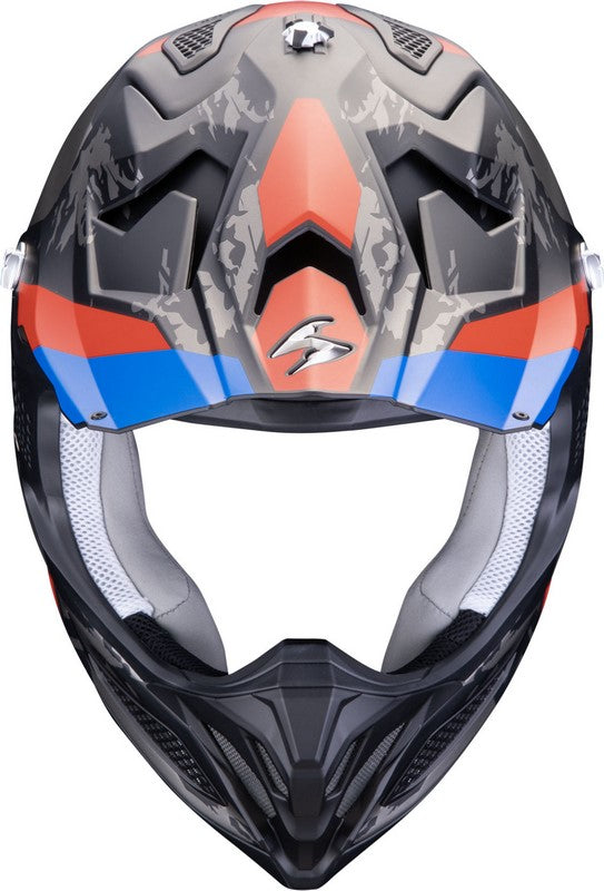 Scorpion Offroad Helmet VX 22 Air Cx Matt Black-Blue-Red Size: M | 32-438-326-04