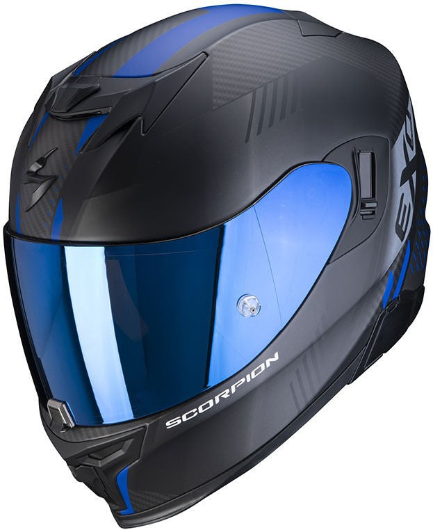 Scorpion / スコーピオン Exo フルフェイスヘルメット 520 Air Laten ブラックオレンジ 2XL | 72-358-168