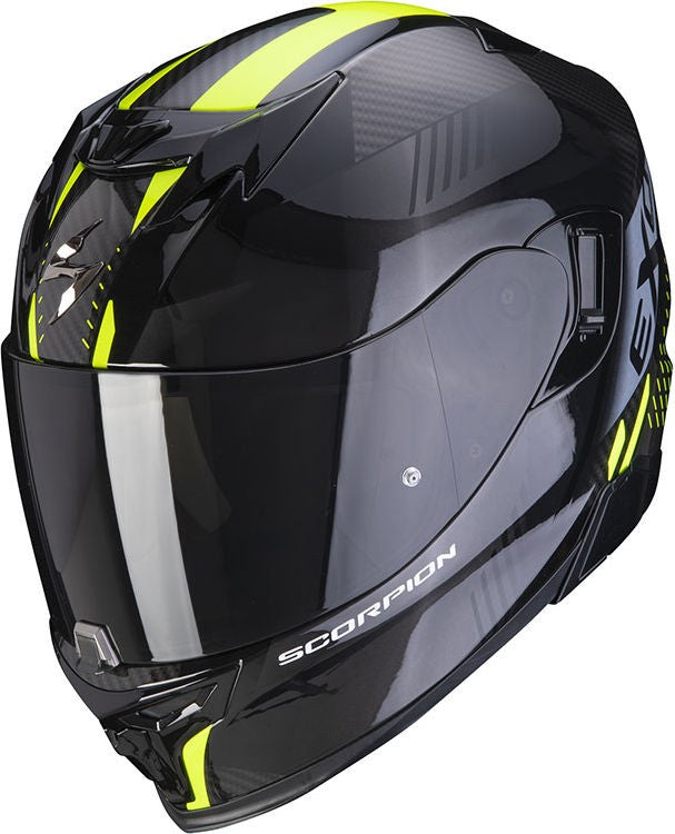 Scorpion / スコーピオン Exo フルフェイスヘルメット 520 Air Laten ブラックオレンジ 2XL | 72-358-168