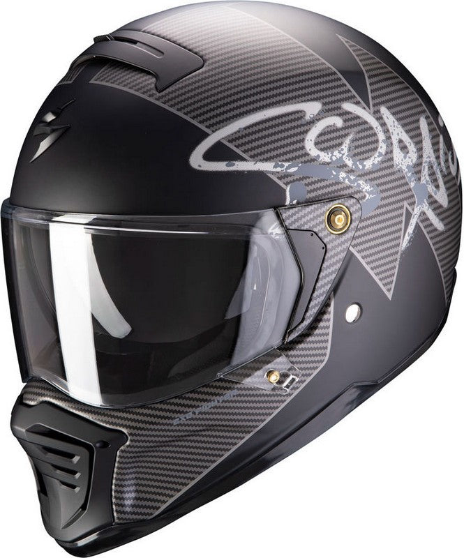SCORPION / スコーピオン EXO-HX1 マットブラック-シルバー | 87-323-159