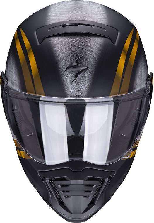 Scorpion / スコーピオン Exo フルフェイスヘルメット Hx1 Ohno ブラック ゴールド | 87-340-254