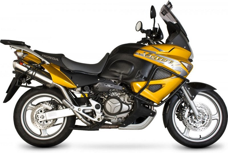 Scorpion / スコーピオンエキゾースト Factory オーバルスリップオン ステンレススリーブ eマーク Honda Varadero XL 1000 1998 - 2013 | EHA68SEO