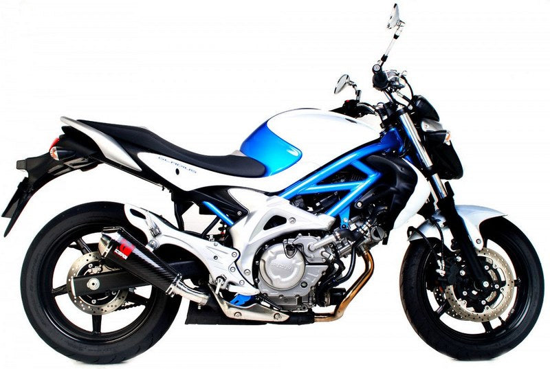 Scorpion / スコーピオンエキゾースト Power Cone (パワーコン) スリップオン カーボンファイバースリーブ eマーク Suzuki Gladius 650 2009 - | ESI105CEO