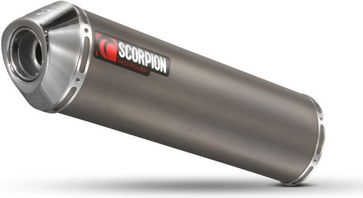 Scorpion / スコーピオンエキゾースト Factory ラウンドスリップオン チタンスリーブ eマーク Suzuki GSF 1200 Bandit 01-06 2001 - 2 | ESI80TEM