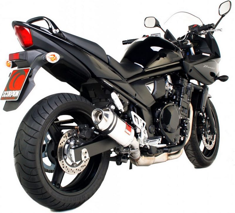 Scorpion / スコーピオンエキゾースト Carbine スリップオン ステンレススリーブ Suzuki GSF 650 Bandit (2007-2011)/GSF | ESI99SSO