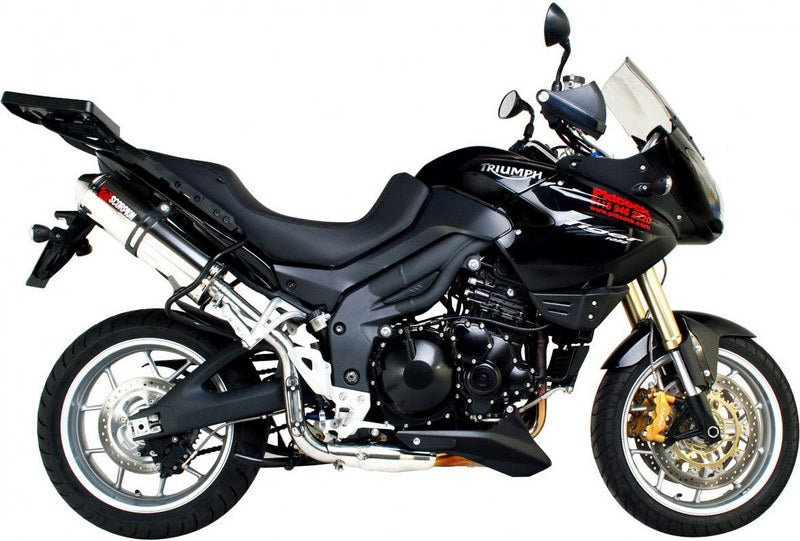 Scorpion / スコーピオンエキゾースト Factory オーバルスリップオン カーボンファイバースリーブ eマーク Triumph Tiger 1050 2007 - | ETR63CEO