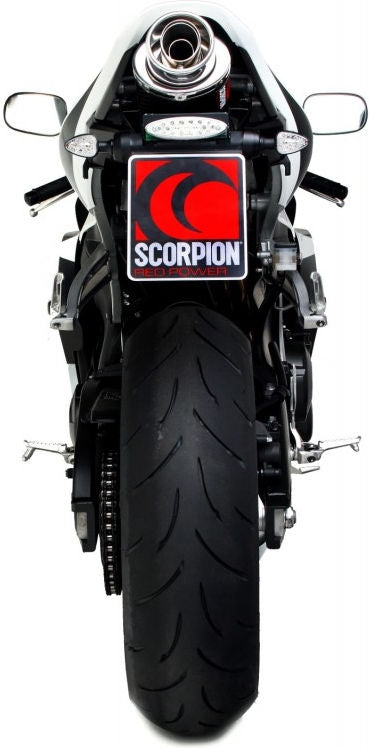 Scorpion / スコーピオンエキゾースト Stealth スリップオン カーボンファイバースリーブ eマーク Honda CBR 600 RR 2007 - 2012 | HA102CEO