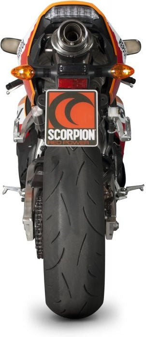 Scorpion / スコーピオンエキゾースト Stealth スリップオン ステンレススリーブ eマーク Honda CBR 600 RR 13-Current 2013 - 2018 | HA158SEO