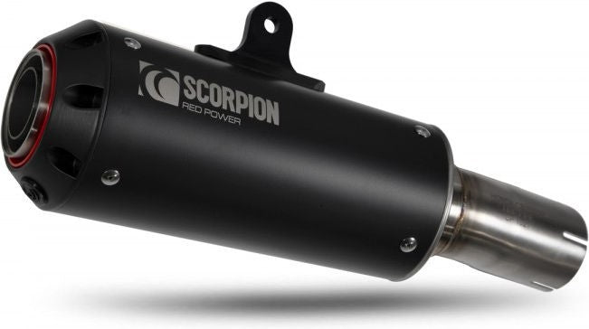 Scorpion / スコーピオンマフラー Red Power スリップオン ブラック セラミックコート スリーブ (非EU認証) | PHA187BCER