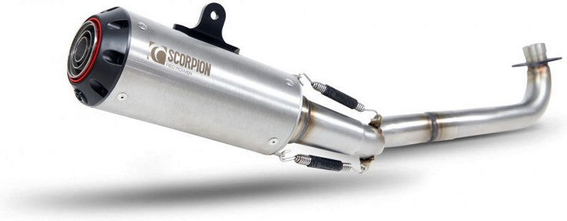 Scorpion / スコーピオンマフラー Red Power Full System Brushed Stainless Steel Sleeve | PHA192SYSSEO
