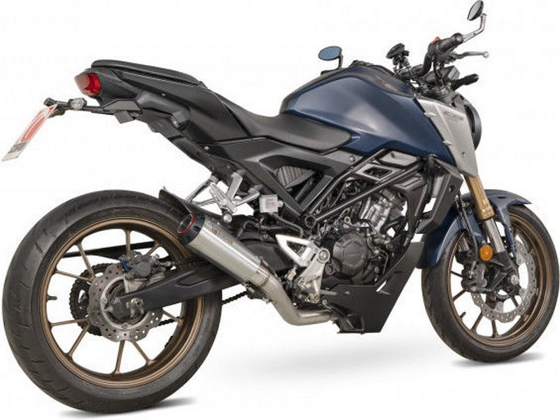 Scorpion Mufflers Red Power Full System Brushed Stainless Steel Sleeve | PHA198SYSSEO
