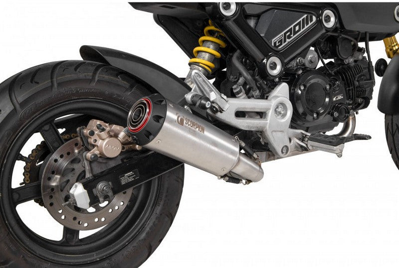 Scorpion Mufflers Red Power Full System Brushed Stainless Steel Sleeve | PHA199SYSSEO