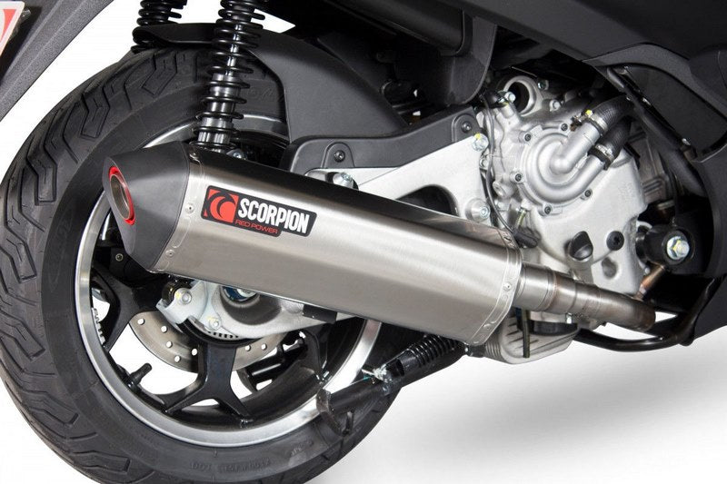 Scorpion / スコーピオンエキゾースト Serket スリップオン ステンレススリーブ Piaggio MP3 400/400LT(2008-2013) 500/ | PI180SEO