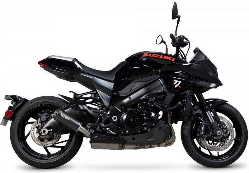 Scorpion / スコーピオンマフラー Red Power スリップオン ブラック セラミックコート スリーブ (非EU認証) | PSI125BCER