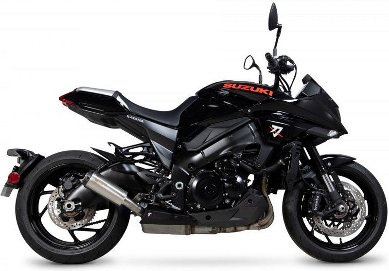 Scorpion / スコーピオンマフラー Red Power スリップオン ステンレス スリーブ ブラッシュ仕上げ (非EU認証) | PSI125SEO